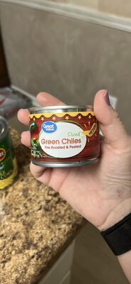 Diced Green Chiles Fire Roasted & Peeled