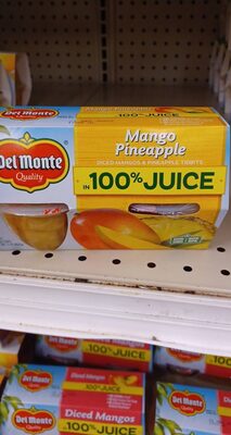 Diced Mangos & Pineapple Tidbits In Light Syrup