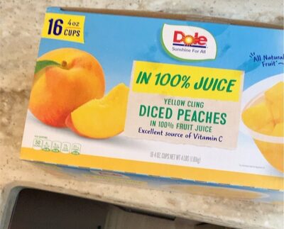 Diced Peaches