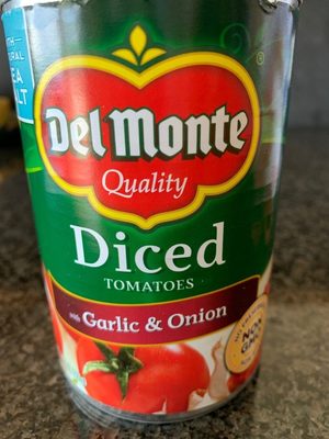 Diced Tomatoes With Garlic & Onion