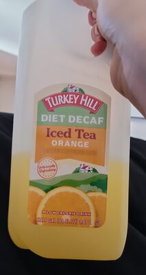 Diet decaf orange tea