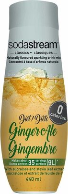 Diet ginger ale syrup