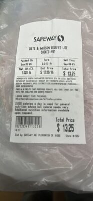 Dietz & Watson Gourmet Lite Cooked Ham