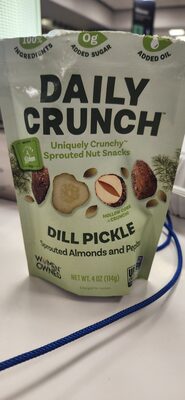 Dill Pickle Sprouted Almonds + Pepitas