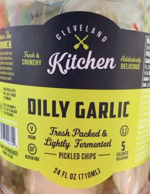 Dilly garlic pickles