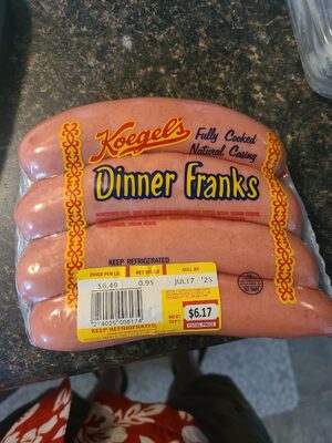 Dinner Franks