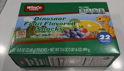 Dinosaur Fruit Flavored Snacks