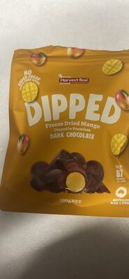 Dipped Freeze Dried Mango Dipped in Premium Dark Chocolate