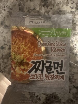 Doenjang Stew Ramen