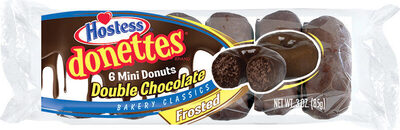 Donettes Double Chocolate Hostess