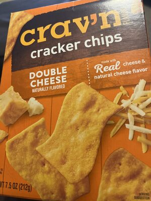Double Cheese Cracker Chips