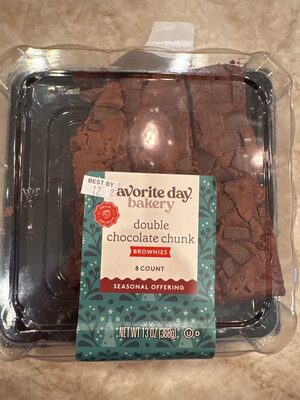 Double Chocolate Chunk Brownies