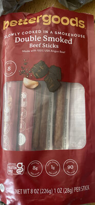 Double Smoked Beef Sticks