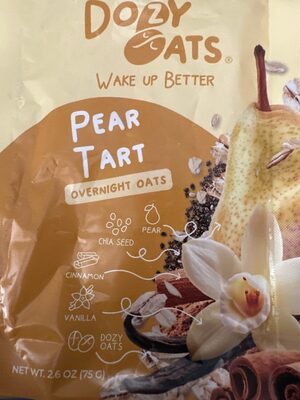 Dozy Oats Pear Tart
