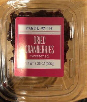 Dried cranberries
