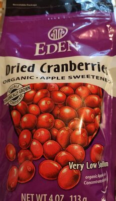 Dried Cranberries Apple Sweetened