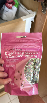 Dried Cranberries & Candied Pecans