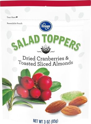 Dried Cranberries & Toasted Sliced Almonds