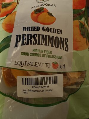 Dried Golden Persimmons