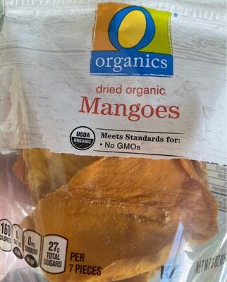 Dried Organic Mangos
