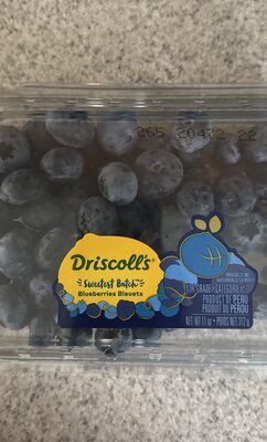 Driscoll limited edition sweetest batch blueberries bleuets