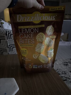 Drizzilicious Lemon Cake Bites
