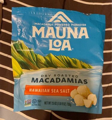 Dry Roasted Macadamias - Hawaiian Sea Salt