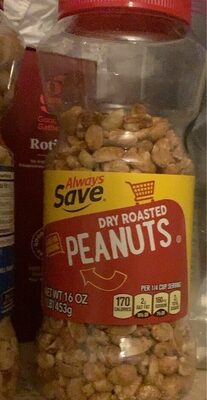 Dry roasted peanuts