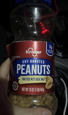 Dry Roasted Peanuts Salted With Sea Salt