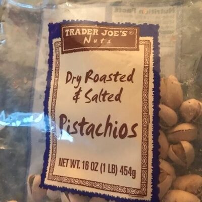 Dry Roasted & Salted Pistachios