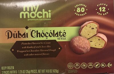 Dubai Chocolate Mochi