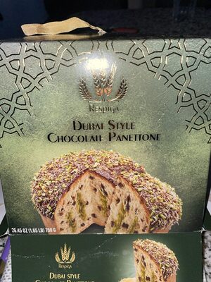 Dubai Style Chocolate Panettone