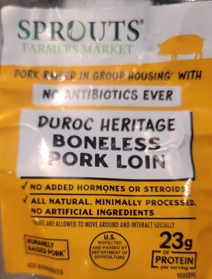 Duroc Heritage Boneless Pork Loin
