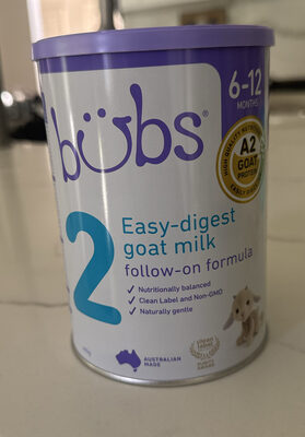 Easy-digest goat milk follow-on formula