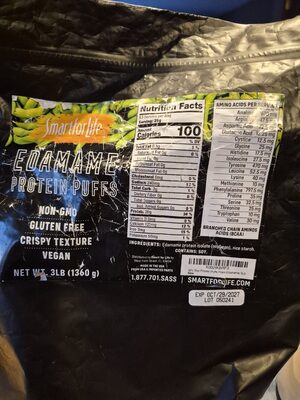 Edamame Protein Puffs