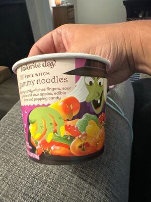 Eerie Witch Gummy Noodles