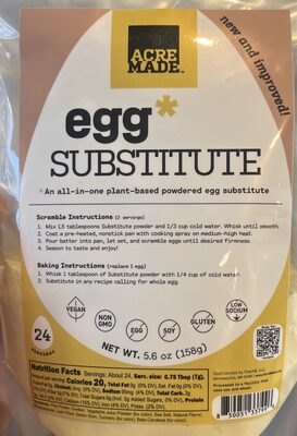 Egg Substitute