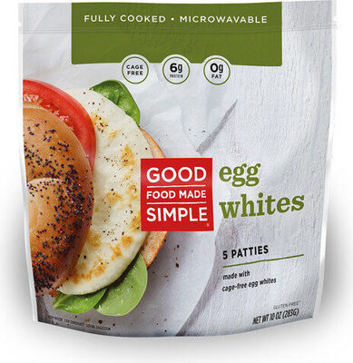 Egg whites patties