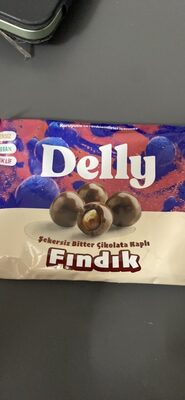 Şekersiz Bitter Çikolata Kaplı Fındık