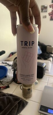 ELDERFLOWER MINT LIGHTLY SPARKLING DRINK