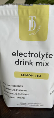 Electrolyte Drink Mix Lemon Tea