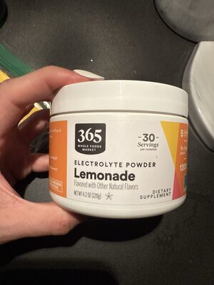 Electrolyte Powder Lemonade