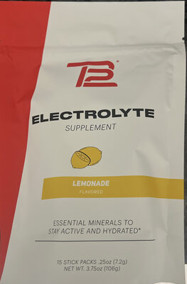 Electrolyte Supplement Lemonade Flavored