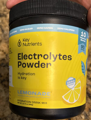 Electrolytes Powder Lemonade