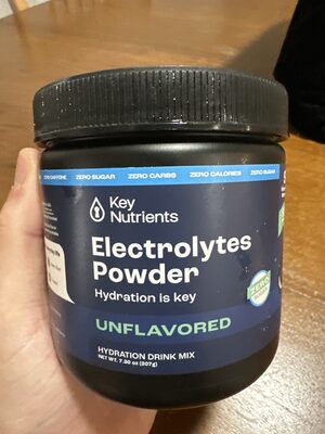 Electrolytes Powder Unflavored