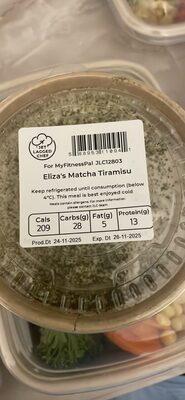 Eliza's Matcha Tiramisu