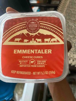 Emmentaler Cheese Cubes