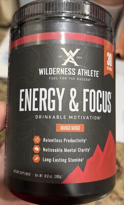 Energy and focus