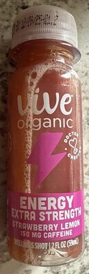 Energy Extra Strength Strawberry Lemon