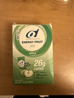 Energy Fruit Apple Flavor